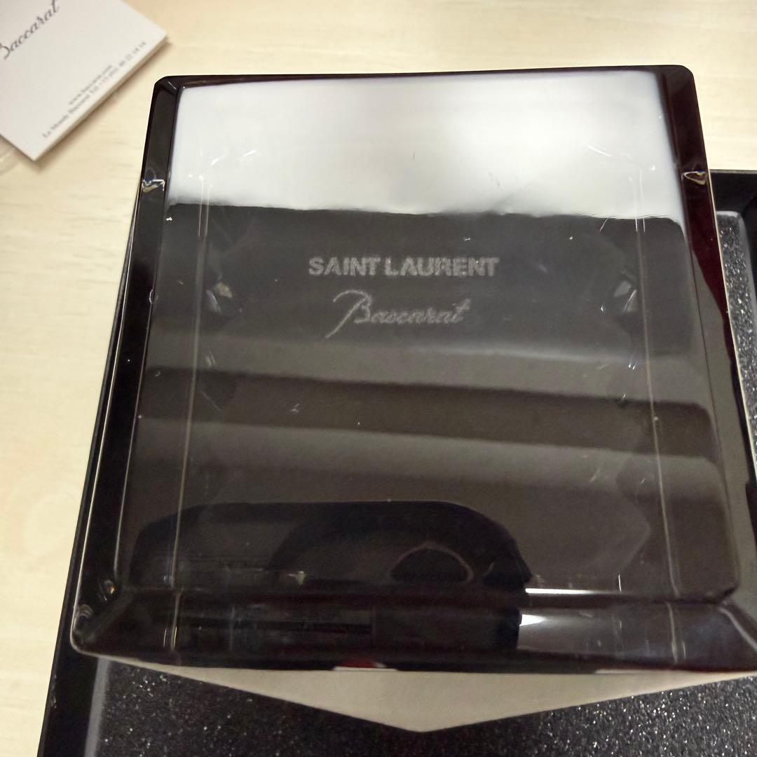 バカラ　ルクソール　花瓶　ブラック　希少品