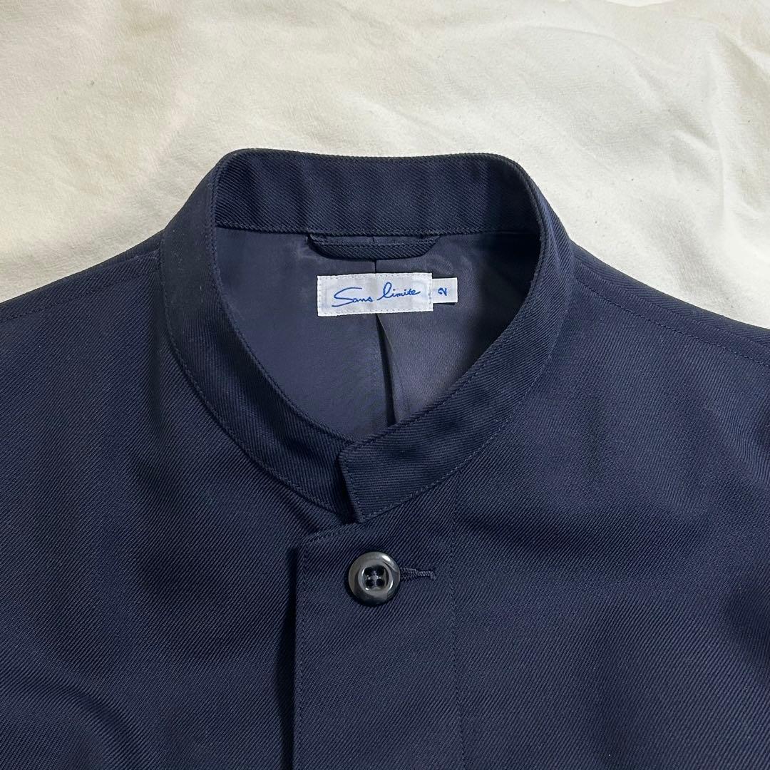 Sans limite ノーカラージャケット サイズ2