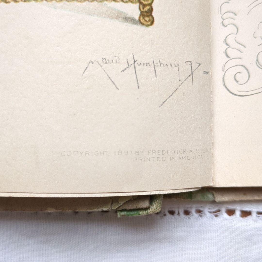 超稀少モードハンフリー 児童書 洋書古書 絵本 ヴンテージ ヴィクトリアン