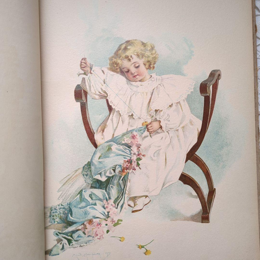 超稀少モードハンフリー 児童書 洋書古書 絵本 ヴンテージ ヴィクトリアン