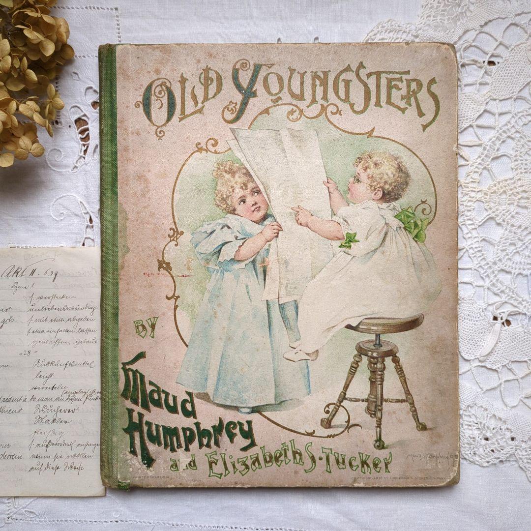 超稀少モードハンフリー 児童書 洋書古書 絵本 ヴンテージ ヴィクトリアン