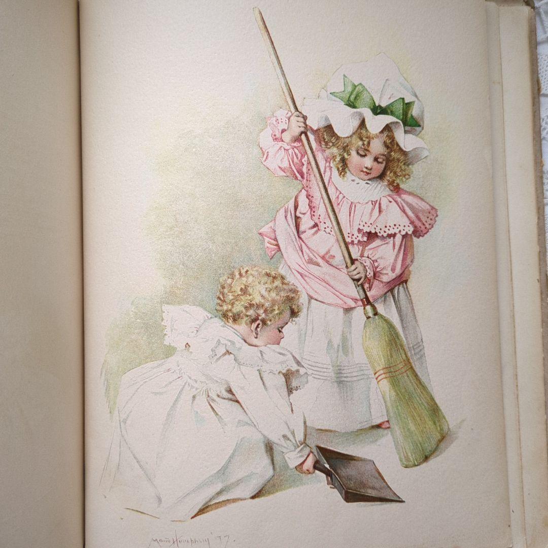 超稀少モードハンフリー 児童書 洋書古書 絵本 ヴンテージ ヴィクトリアン