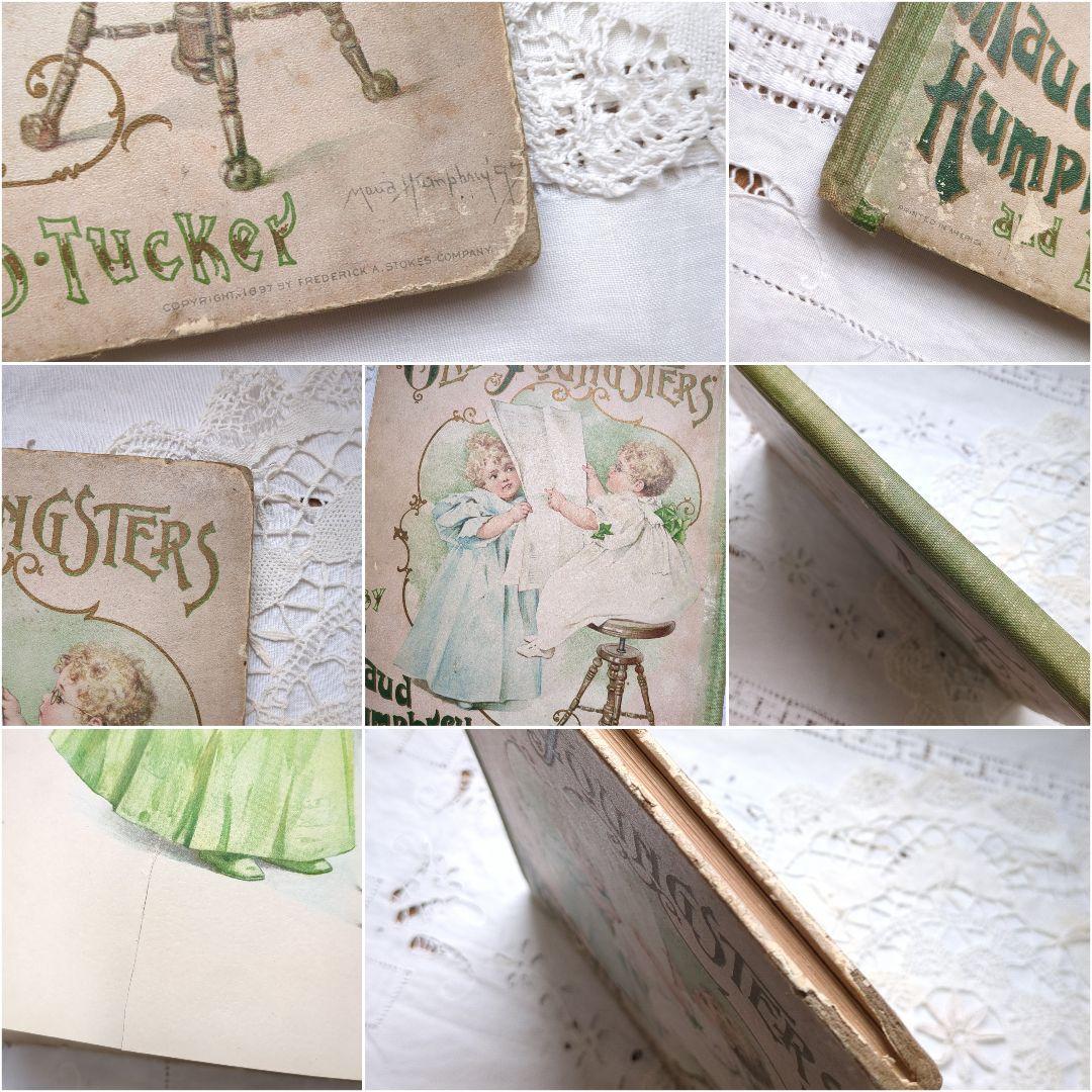 超稀少モードハンフリー 児童書 洋書古書 絵本 ヴンテージ ヴィクトリアン