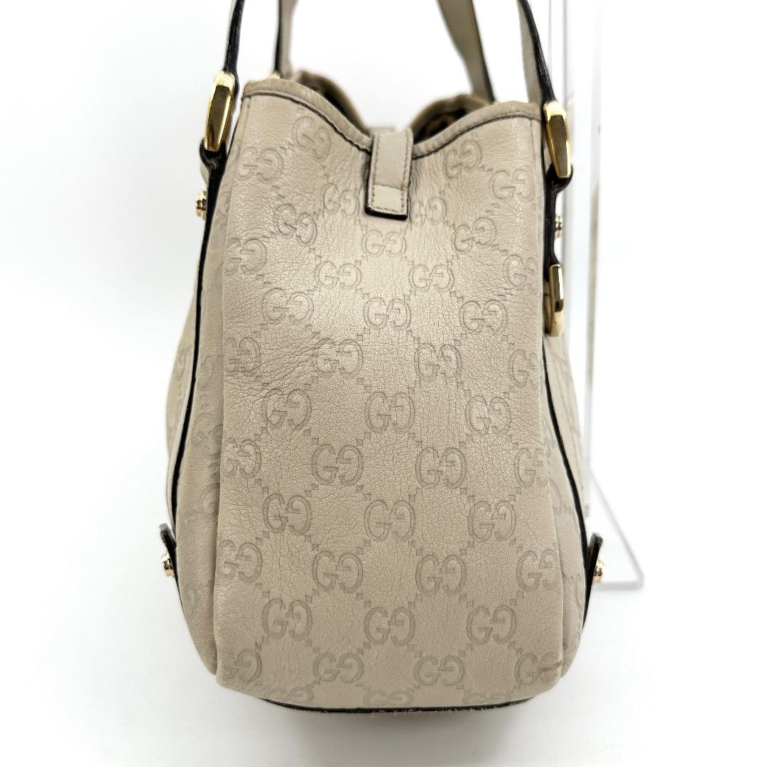 GUCCI グッチ グッチシマ Guccissima ショルダーバッグ ベージュ