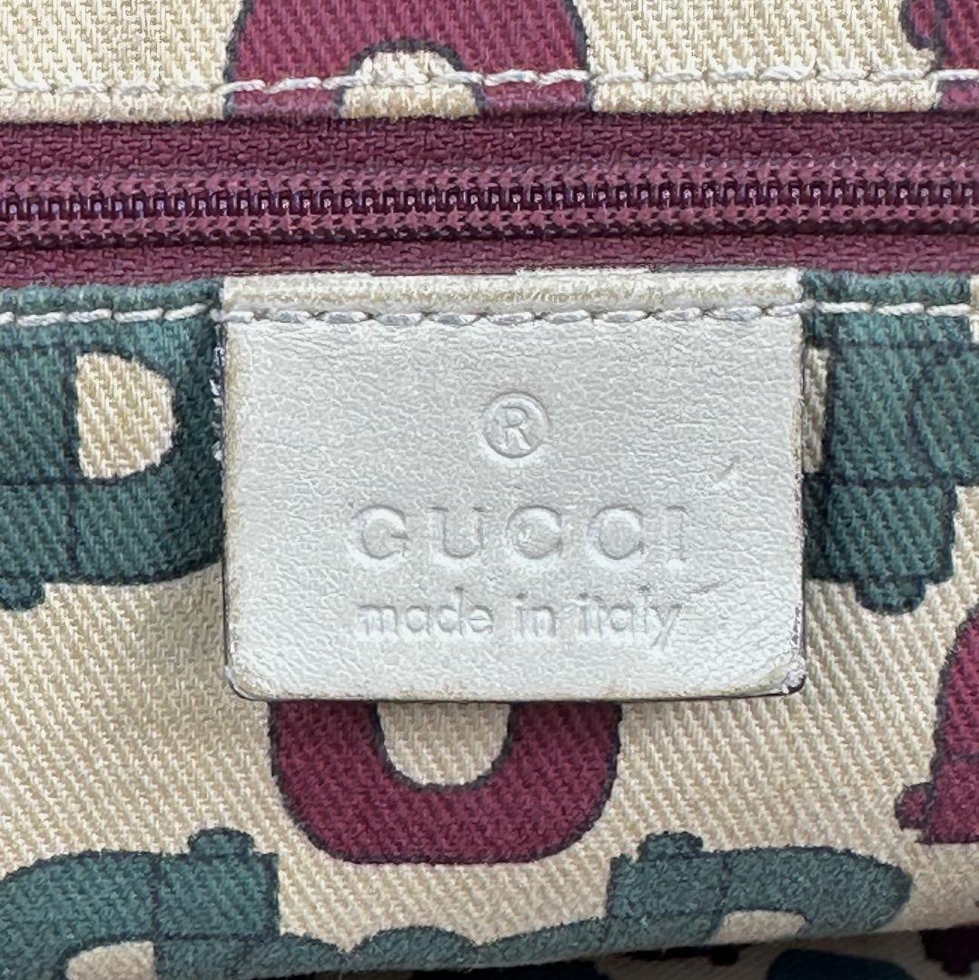 GUCCI グッチ グッチシマ Guccissima ショルダーバッグ ベージュ