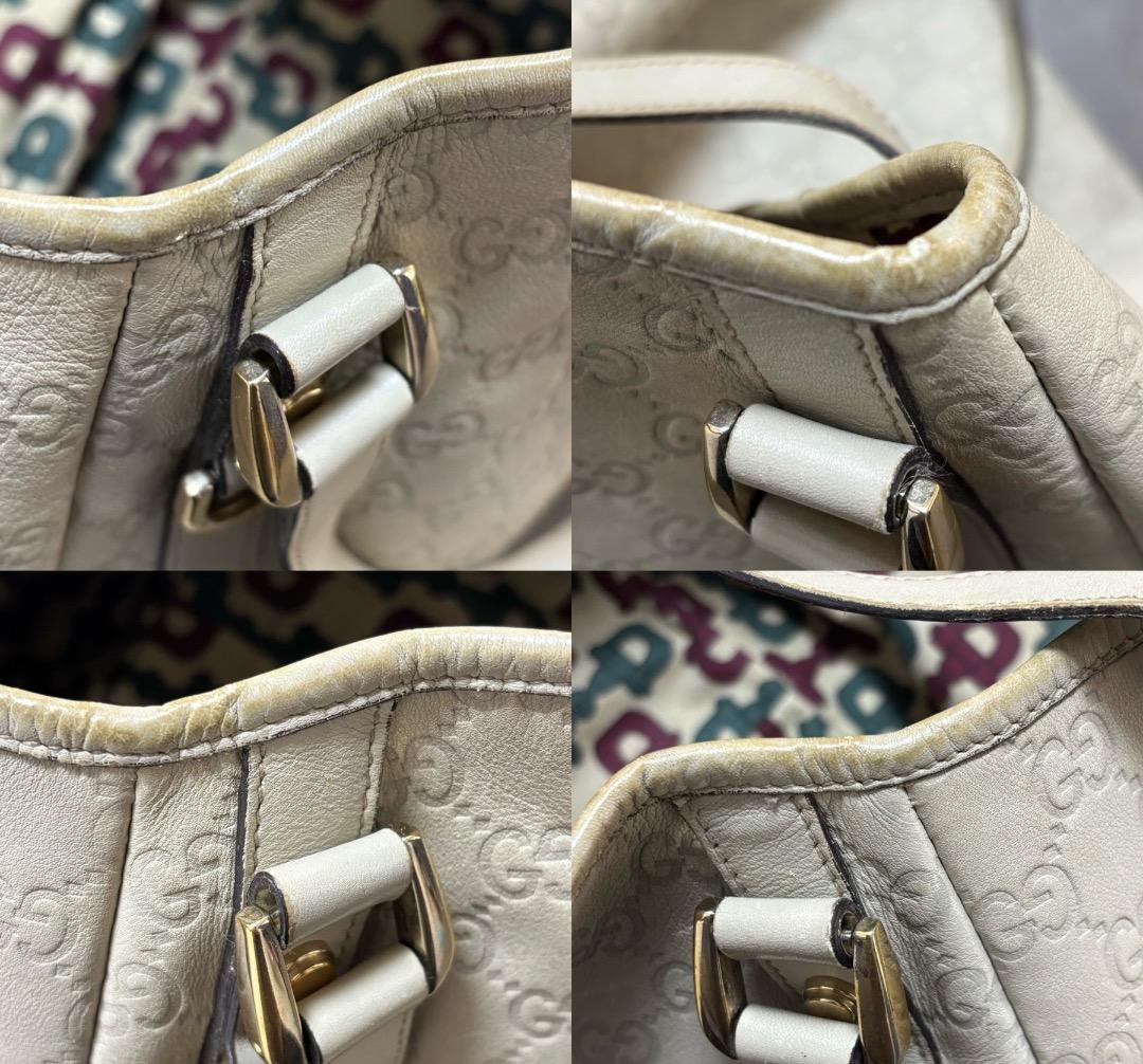 GUCCI グッチ グッチシマ Guccissima ショルダーバッグ ベージュ