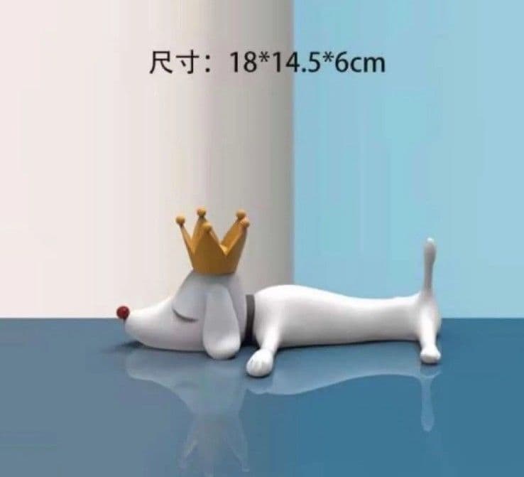 奈良美智 デザイン フィギュア 犬 白 あおもり犬 アート 置物 オブジェ