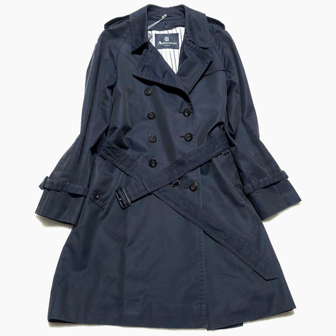 【現行品 3WAY】アクアスキュータム　トレンチコート ライナー クラブチェック