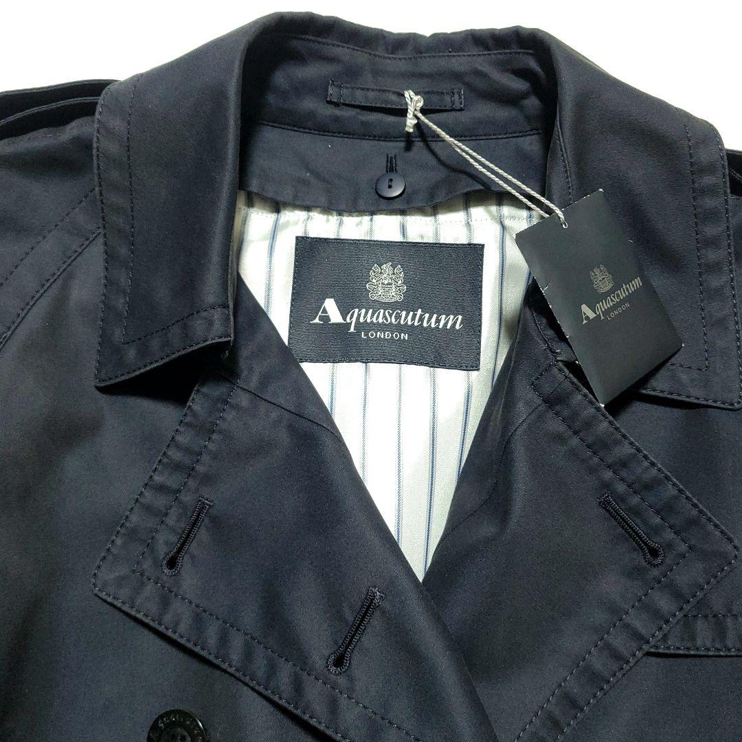 【現行品 3WAY】アクアスキュータム　トレンチコート ライナー クラブチェック