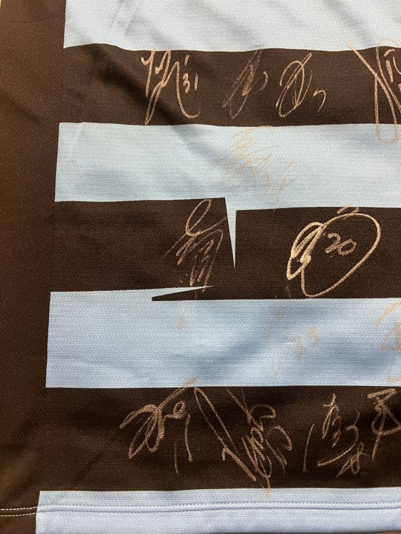 川崎フロンターレ サイン入りジャージ　PUMA Jリーグ　中村憲剛