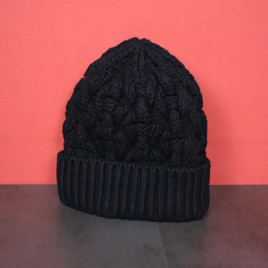 【美品】DAISY LIN for FOXEY ケーブル編み デザイン ニット帽