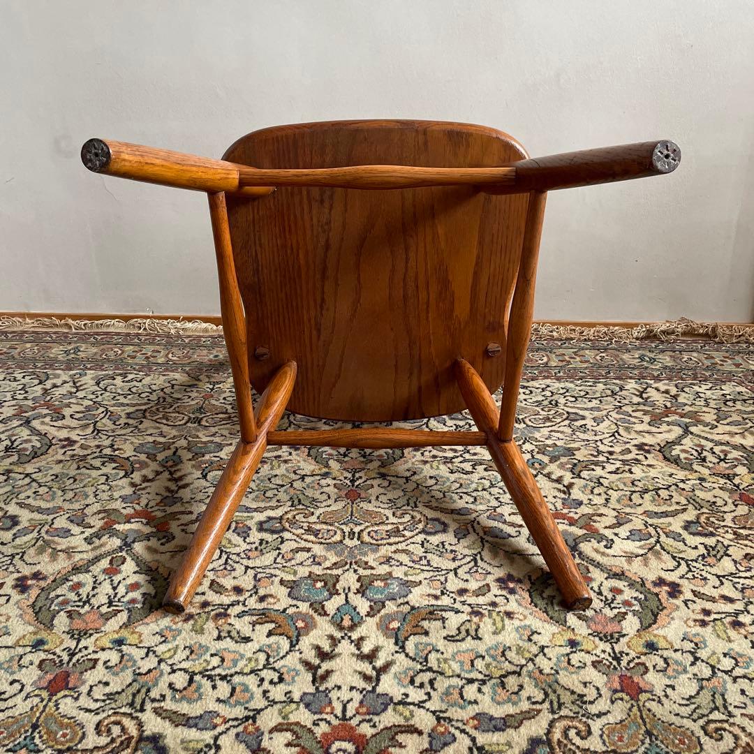 ①Shin Lee シンリー ダイニングチェア ウィンザーチェア　オーク材