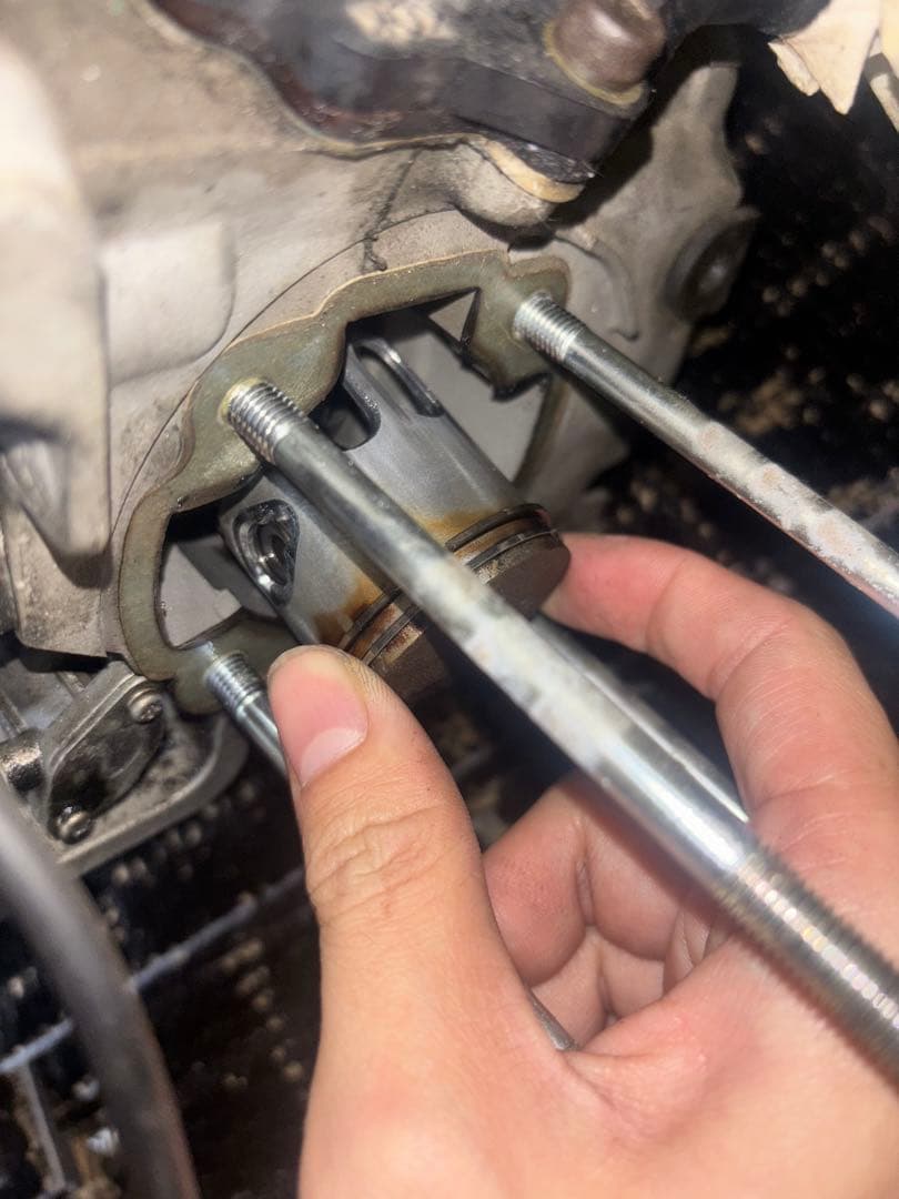 スーパージョグZR 3YK 規制前 エンジン