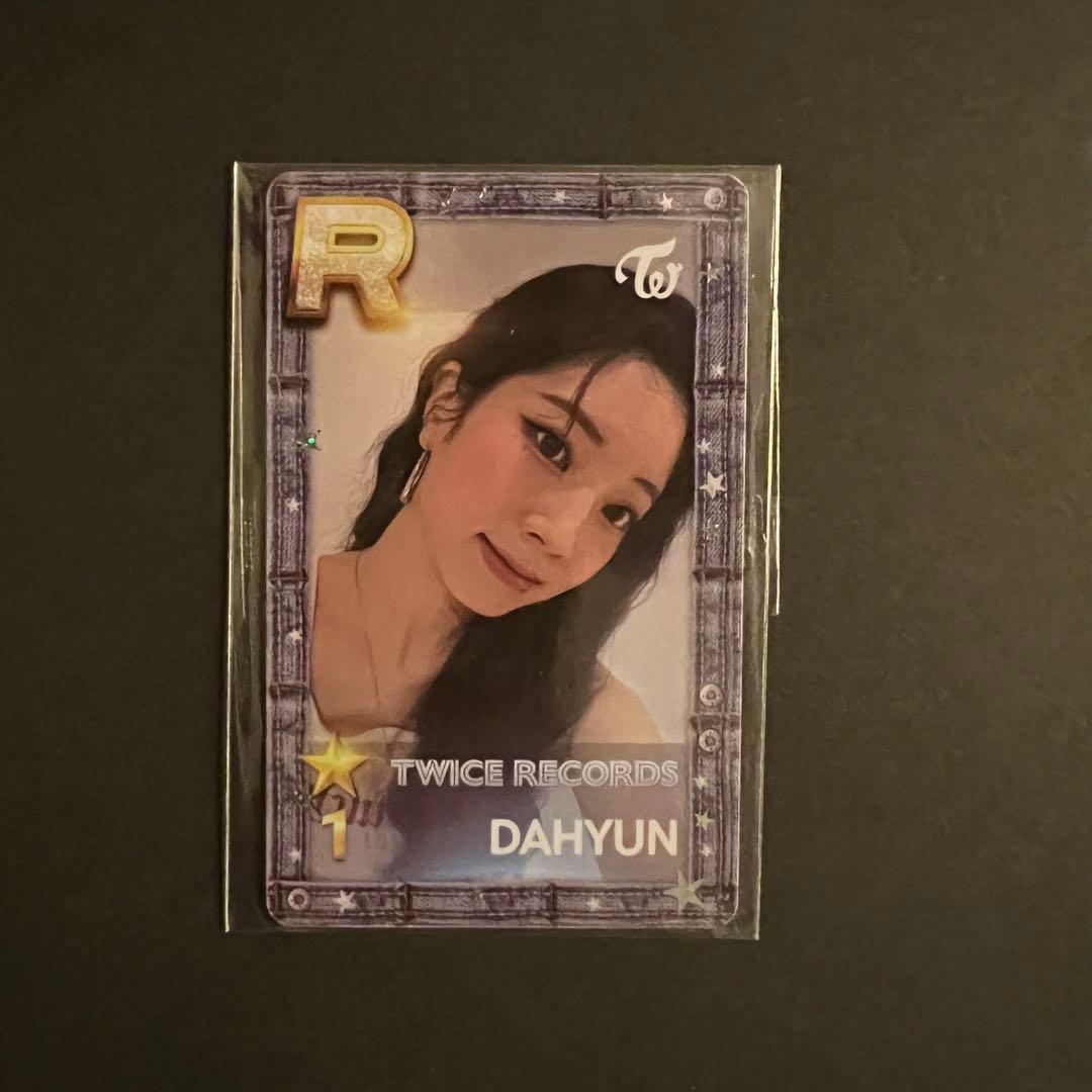 twice ダヒョン　ssjyp ファンミ　8周年限定トレカ