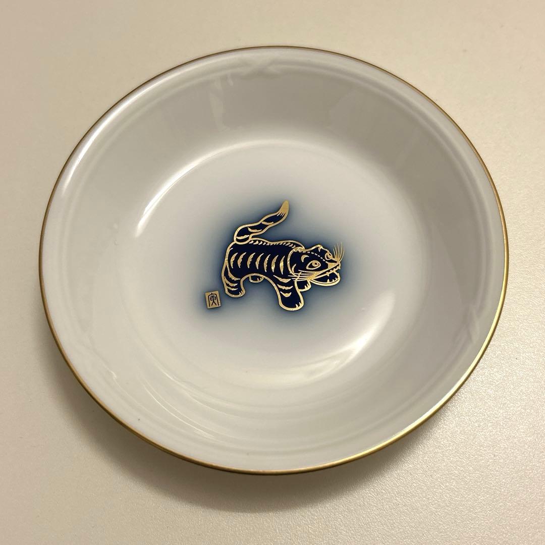 【未使用】12枚セット 大倉陶園 干支 十二支 豆皿 非売品 小皿 ミニ皿