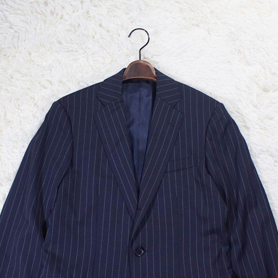 BLUE WORK《トゥモローランド×NIKKE》スーツ(44)ネイビー 段返り