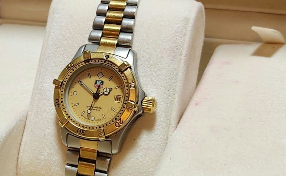 【ジャンク】TAG Heuer プロフェッショナル200M ゴールド×シルバー