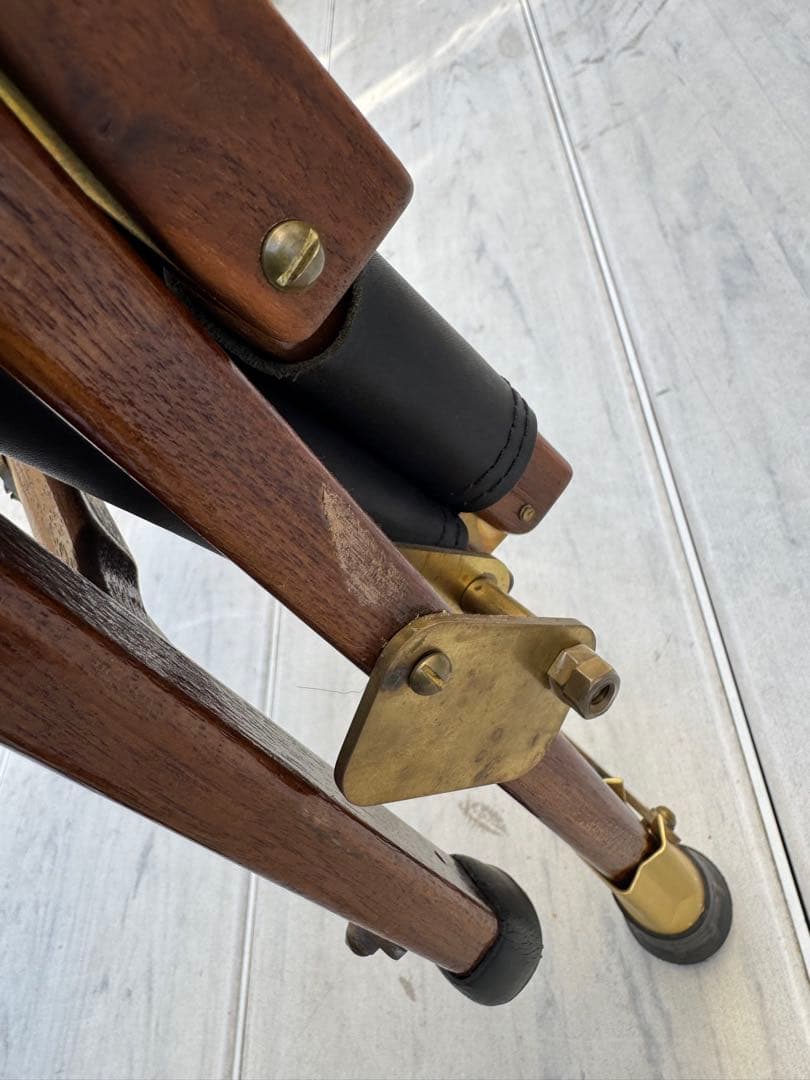 純正カーミットチェア(ウォールナット) カスタム済み2脚セット