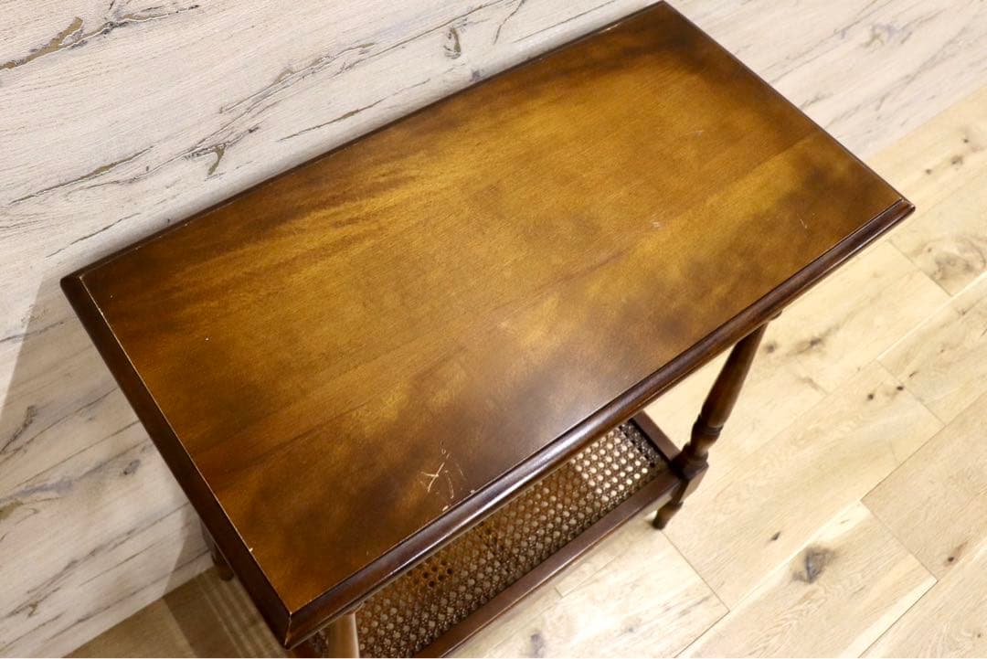 GMHH483○karimoku / カリモク コロニアル 花台 サイドテー