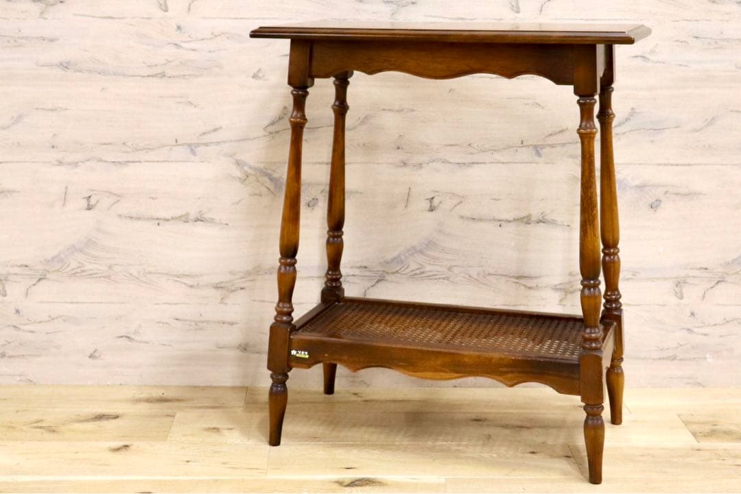 GMHH483○karimoku / カリモク コロニアル 花台 サイドテー