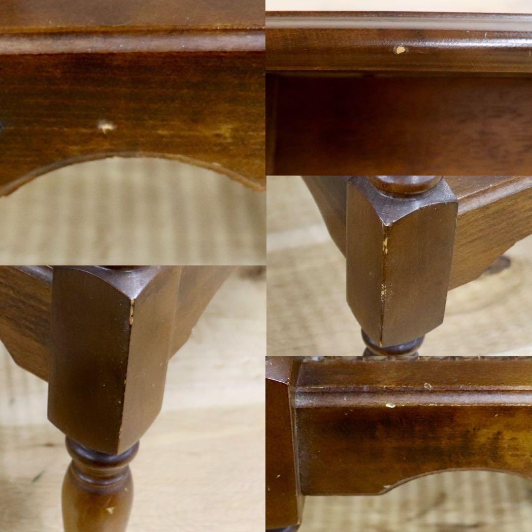 GMHH483○karimoku / カリモク コロニアル 花台 サイドテー