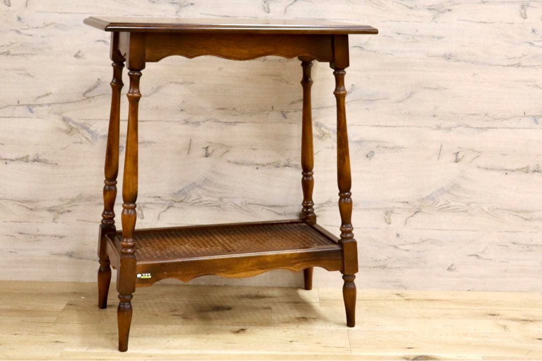 GMHH483○karimoku / カリモク コロニアル 花台 サイドテー