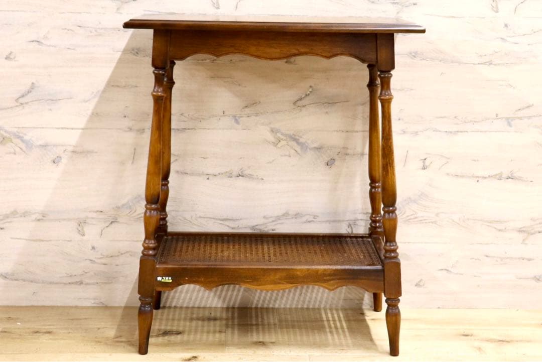 GMHH483○karimoku / カリモク コロニアル 花台 サイドテー