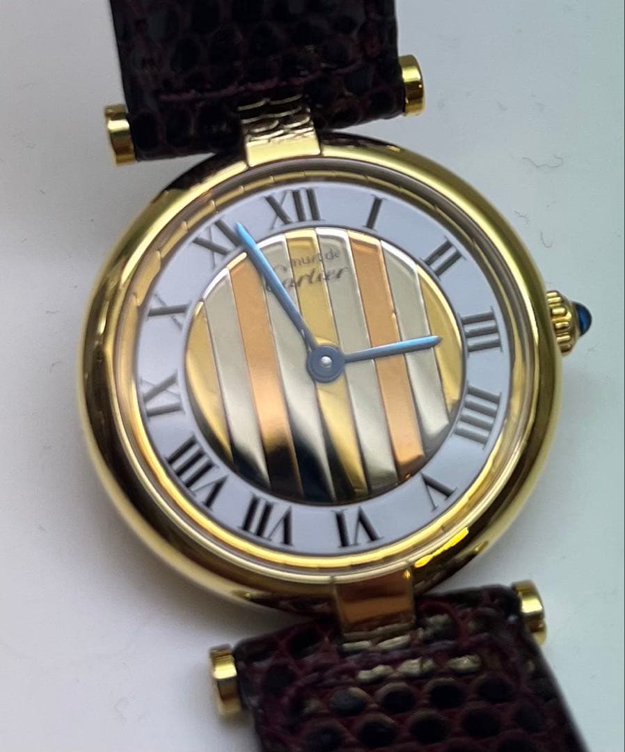 【ken10】カルティエ マストヴァンドーム ヴェルメイユ スリーカラー