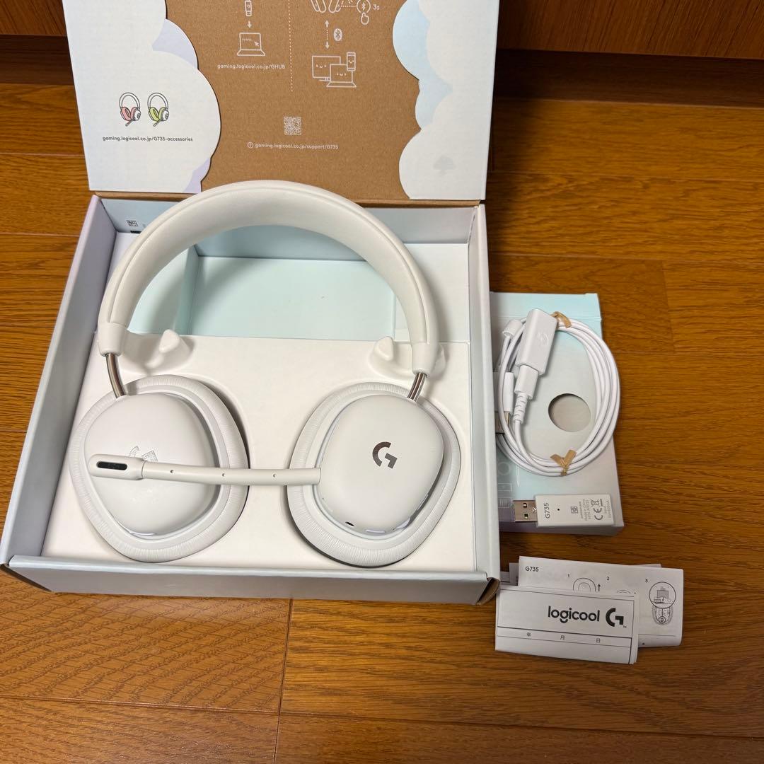 ロジクール ワイヤレスゲーミングヘッドセット G735