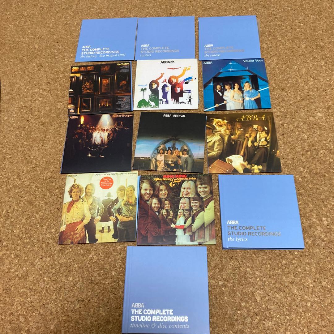 【美品希少品】 アバ　コンプリート・スタジオ・レコーディングス(DVD付)