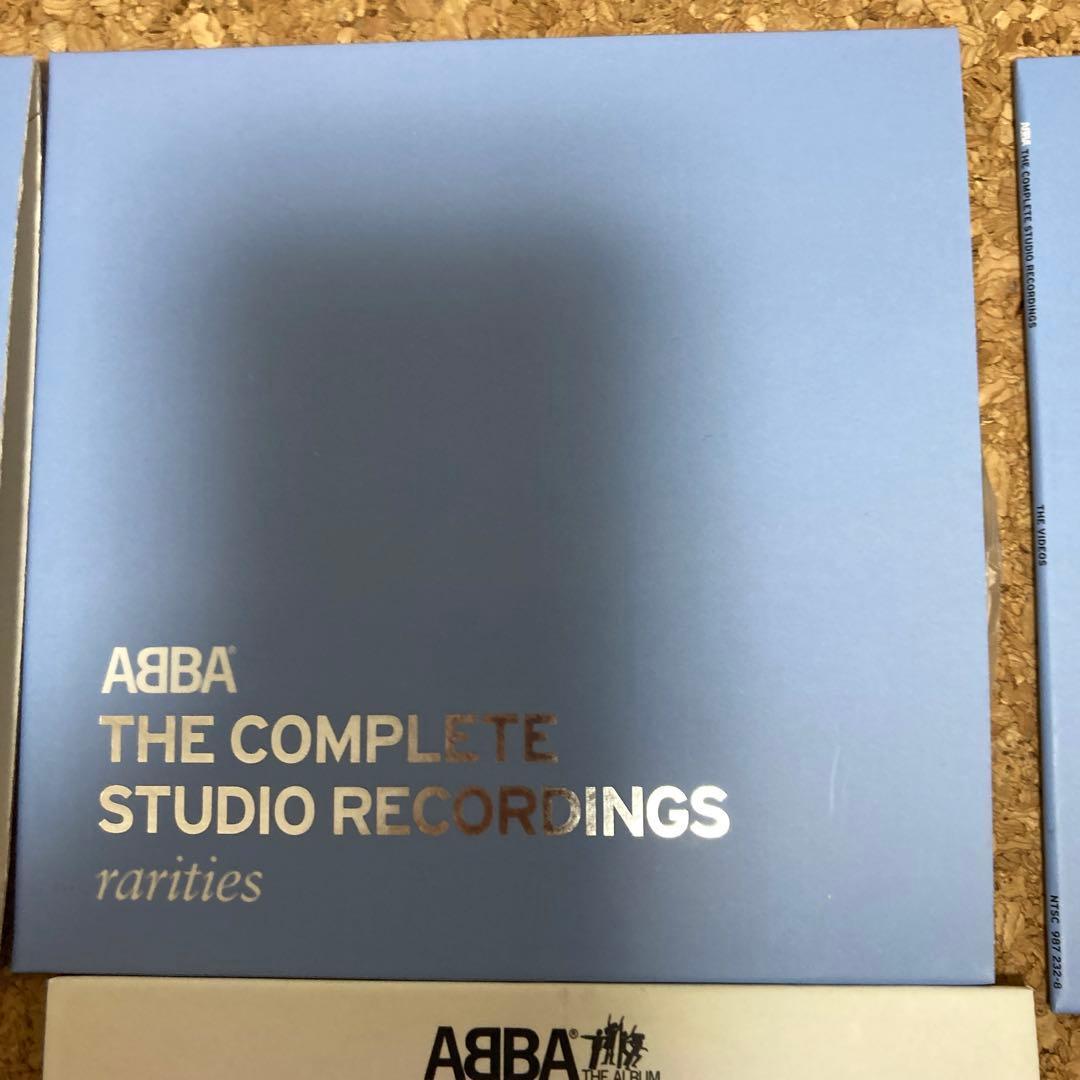 【美品希少品】 アバ　コンプリート・スタジオ・レコーディングス(DVD付)