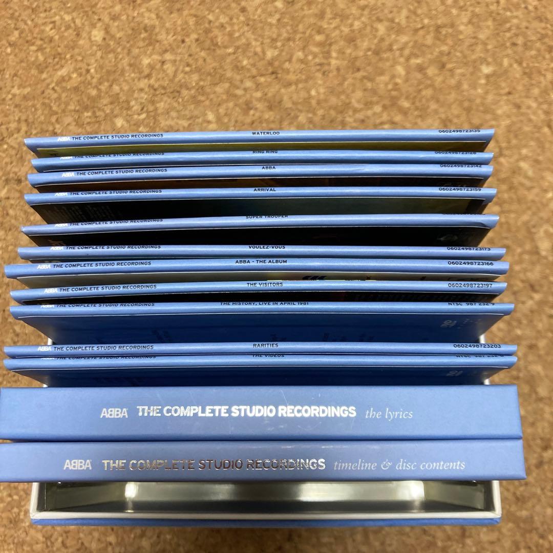 【美品希少品】 アバ　コンプリート・スタジオ・レコーディングス(DVD付)