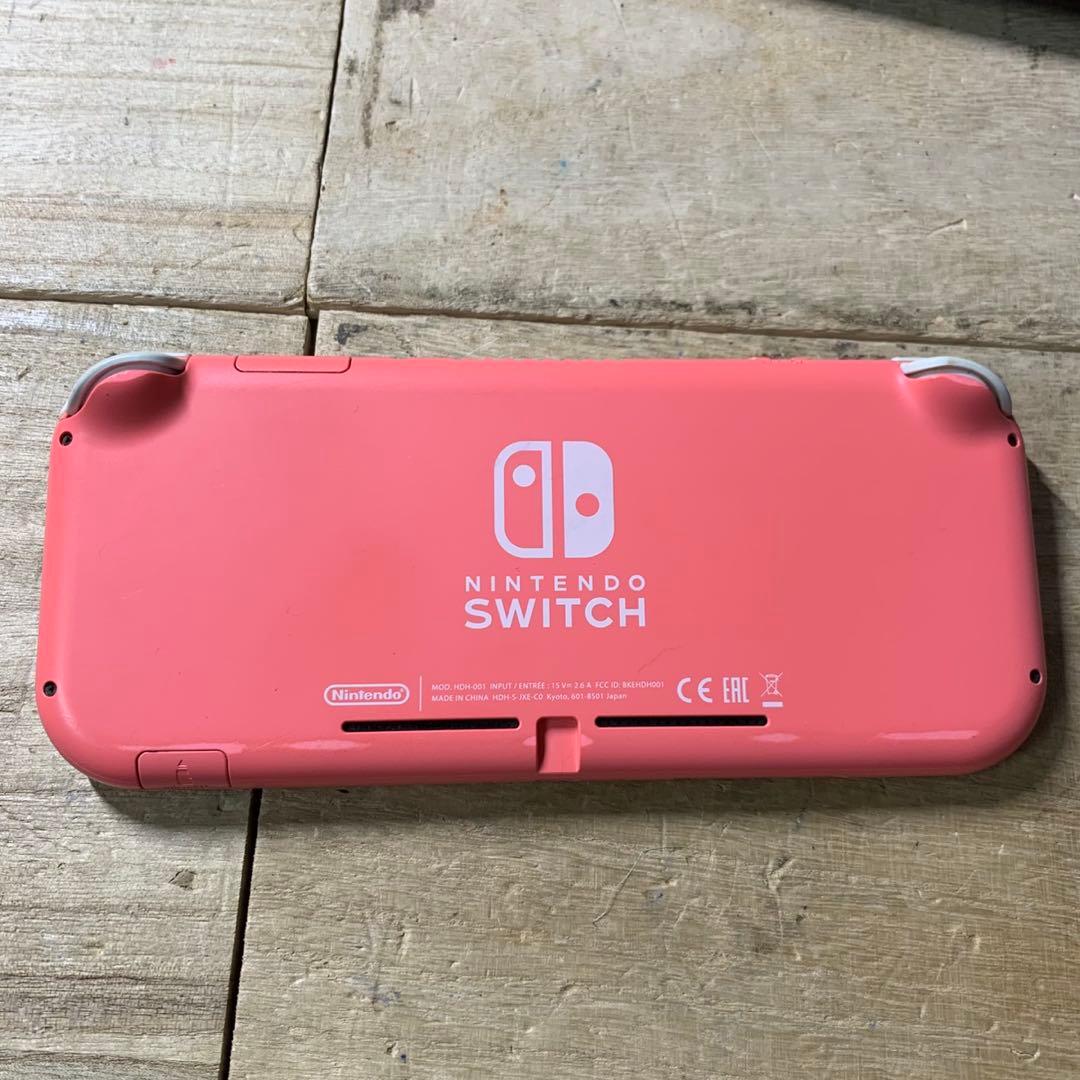 動作確認済み　Nintendo Switch Lite 本体のみ　コーラルピンク