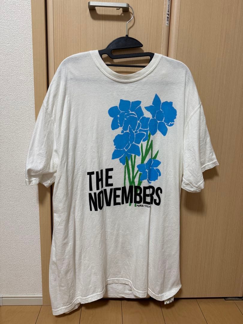 THE NOVEMBERS 花柄Tシャツ 伊吹藍　綾野剛さん　着用