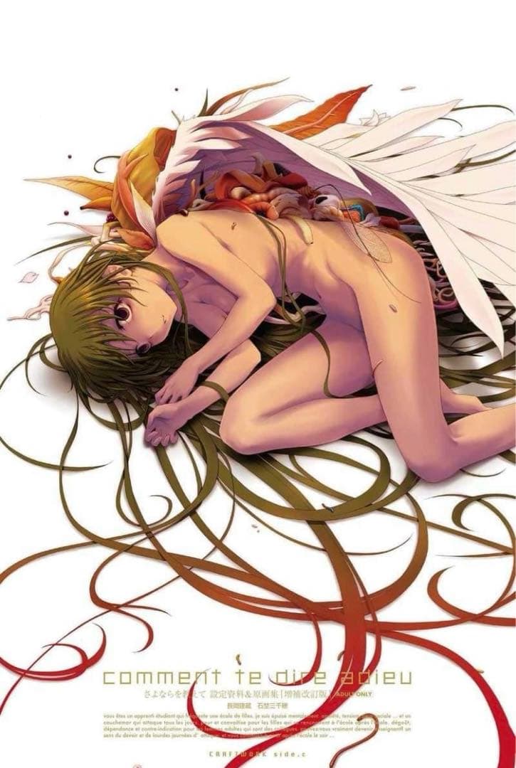 新品未読　さよならを教えて 総集編 設定資料＆原画集 増補改訂版