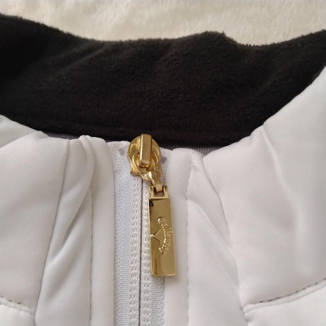 Callaway　キャロウェイ　スターストレッチ中綿ブルゾン　ホワイト　L