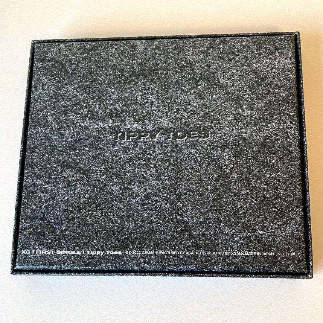 【XG】1st SG『Tippy Toes』CD BOX