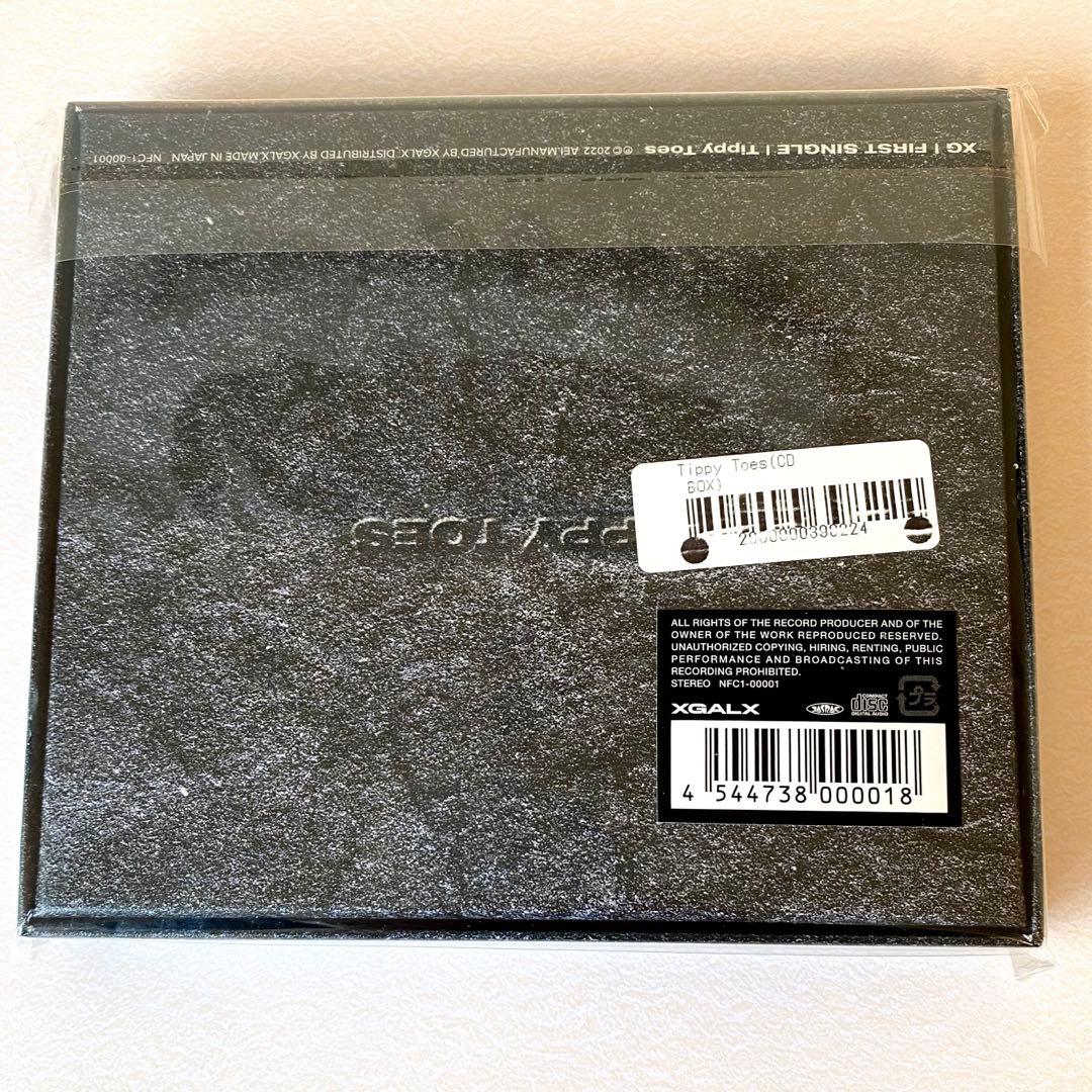 【XG】1st SG『Tippy Toes』CD BOX