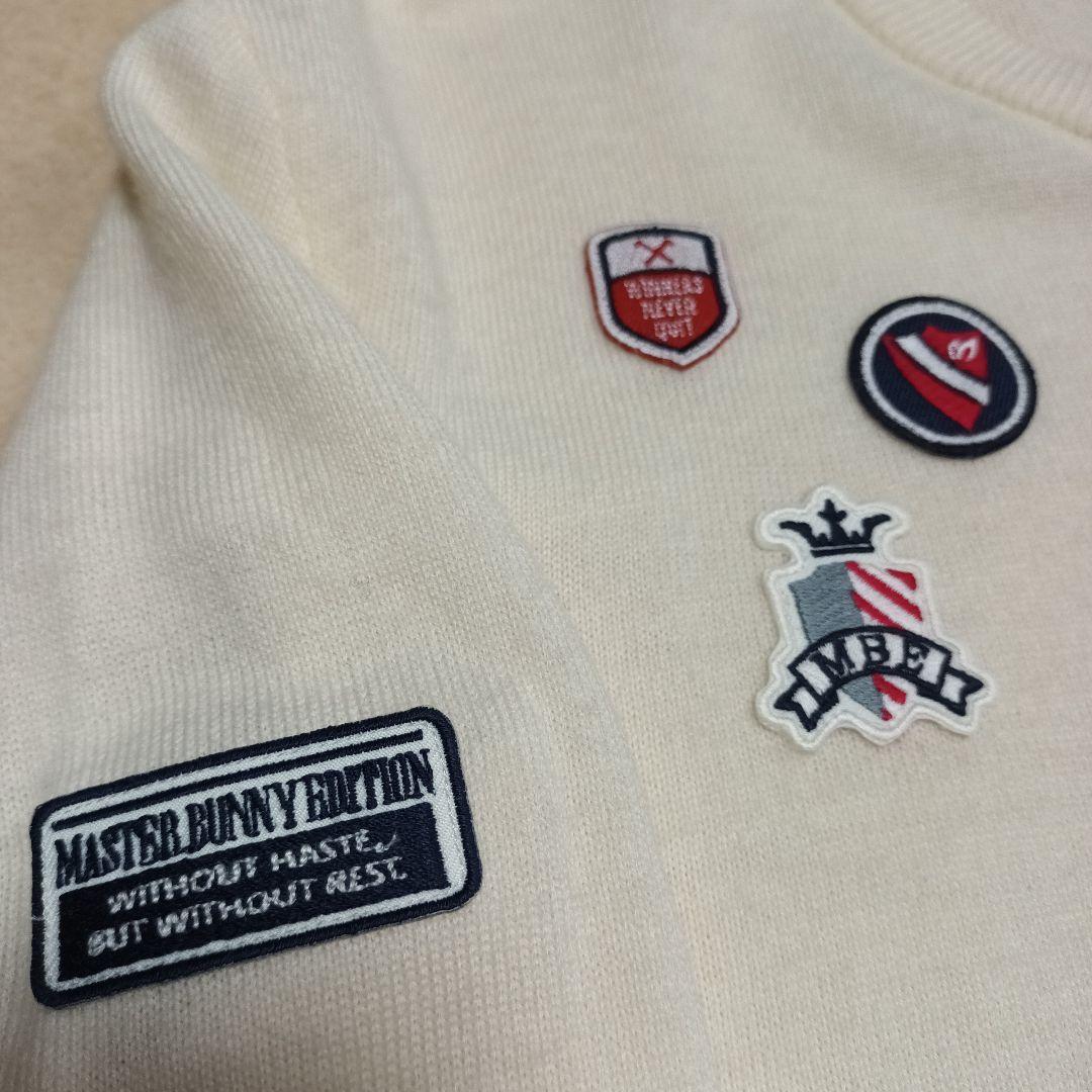 MASTER BUNNY EDITION カシミヤ混セーター ホワイト系 メンズ