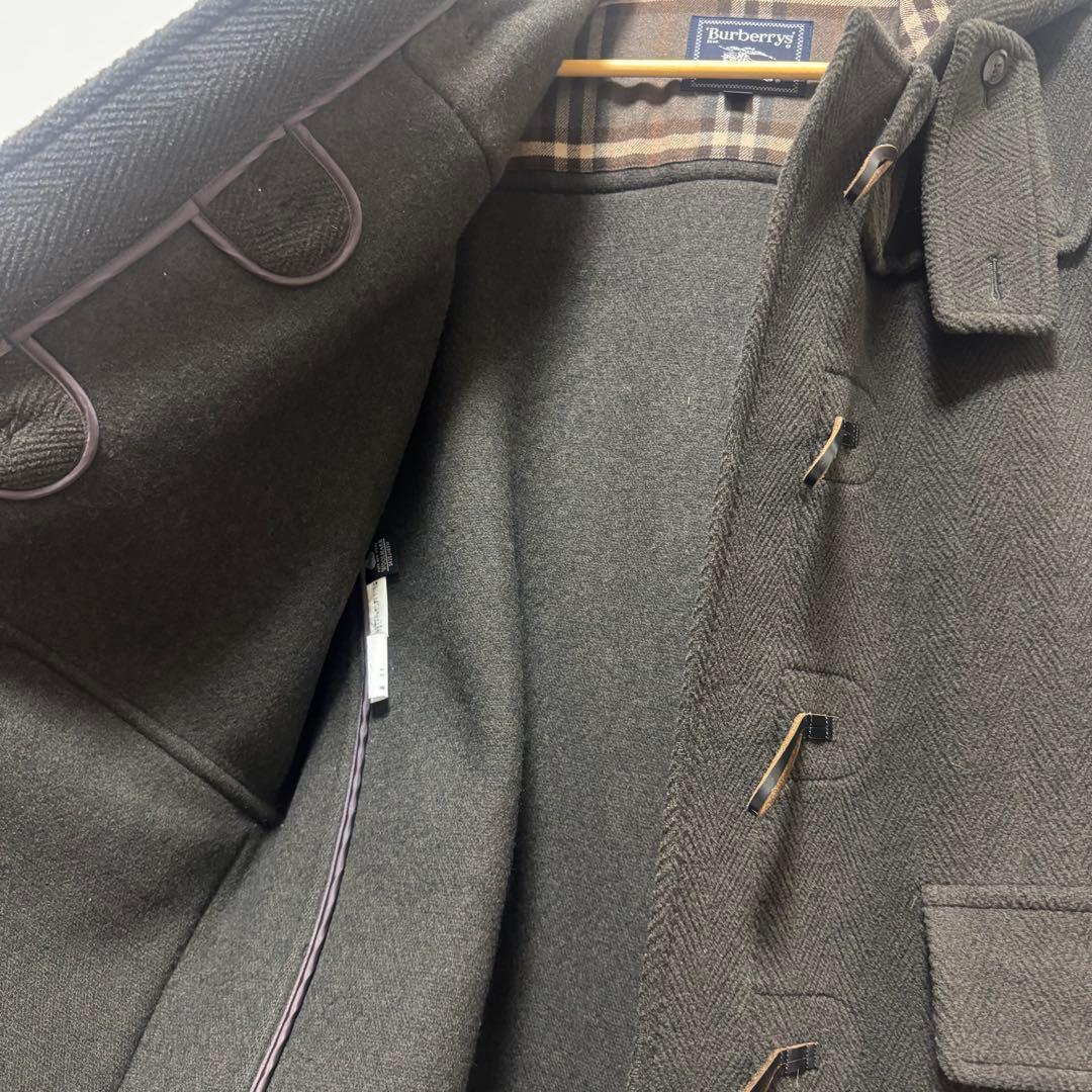 u*b様 Burberry ダッフルコート カーキ