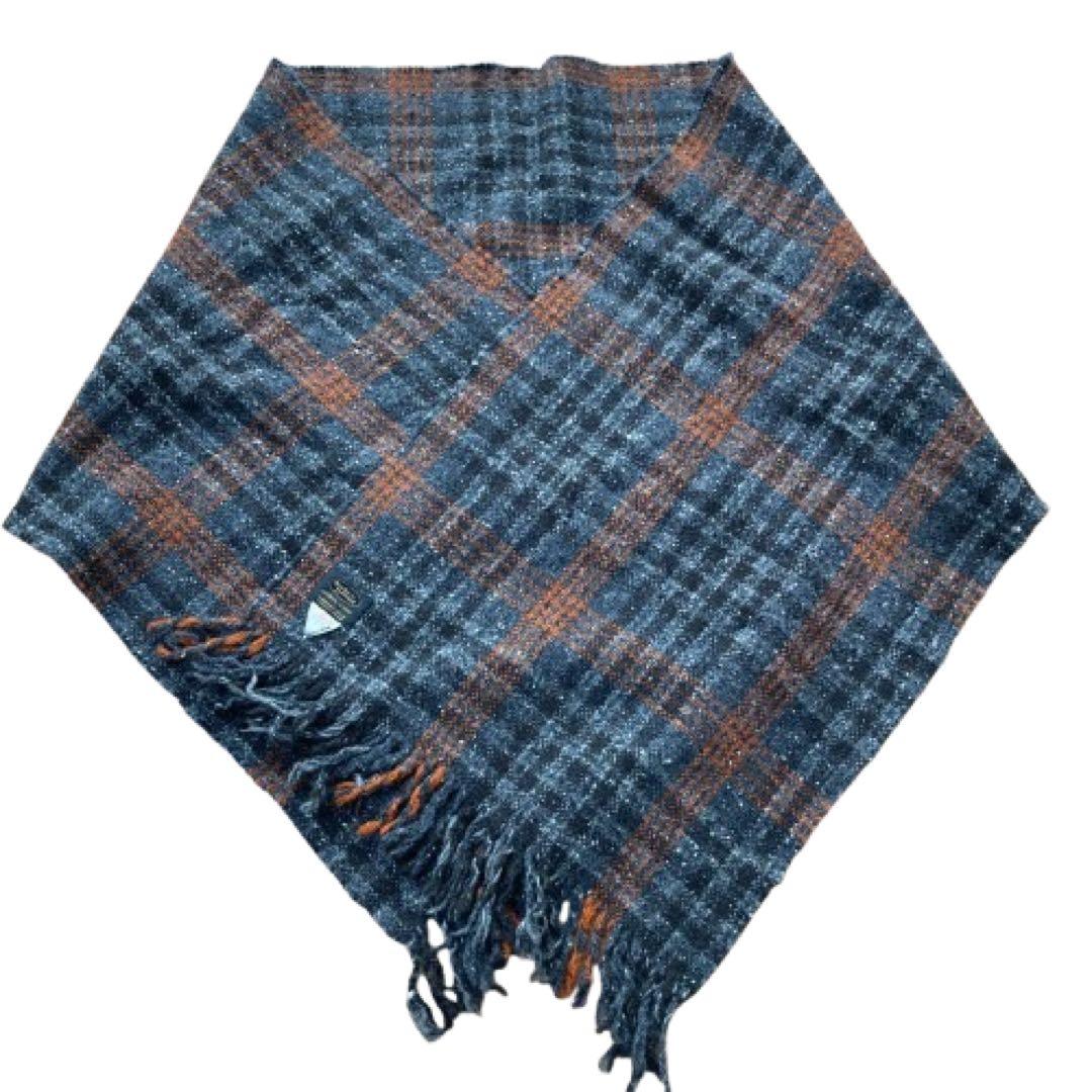 希少別注【フィルメランジェ×スタジオドネガル】ウールネップ大判ストール 男女兼用