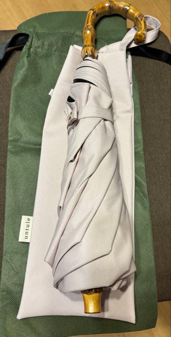 untuleアントゥーレ2段EASY折りたたみ日傘(50cm)完全遮光100%