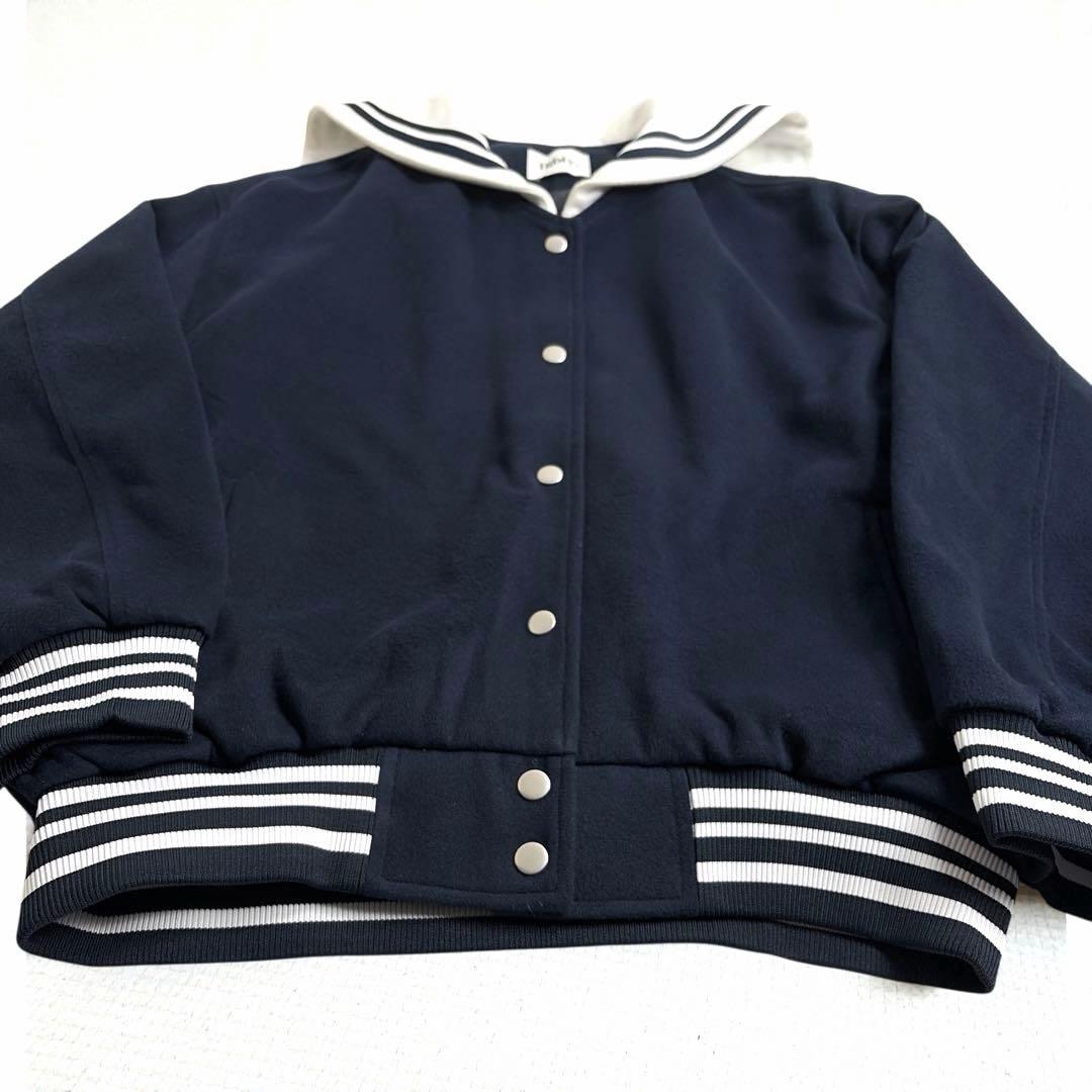 完売品 美品 Bibiy. RUBY SAILOR BLOUSON セーラー 紺