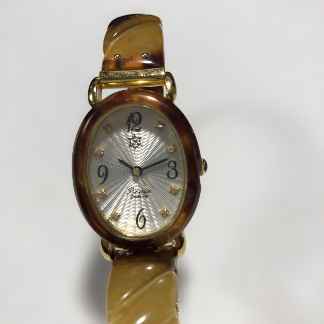 ホ*》様 13003 Brain アナログ腕時計 ブラウン