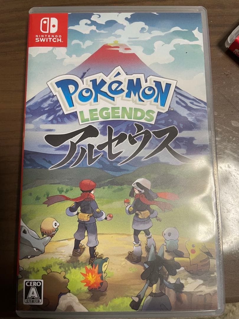 switch ポケットモンスターアルセウス　他ソフト4本セット