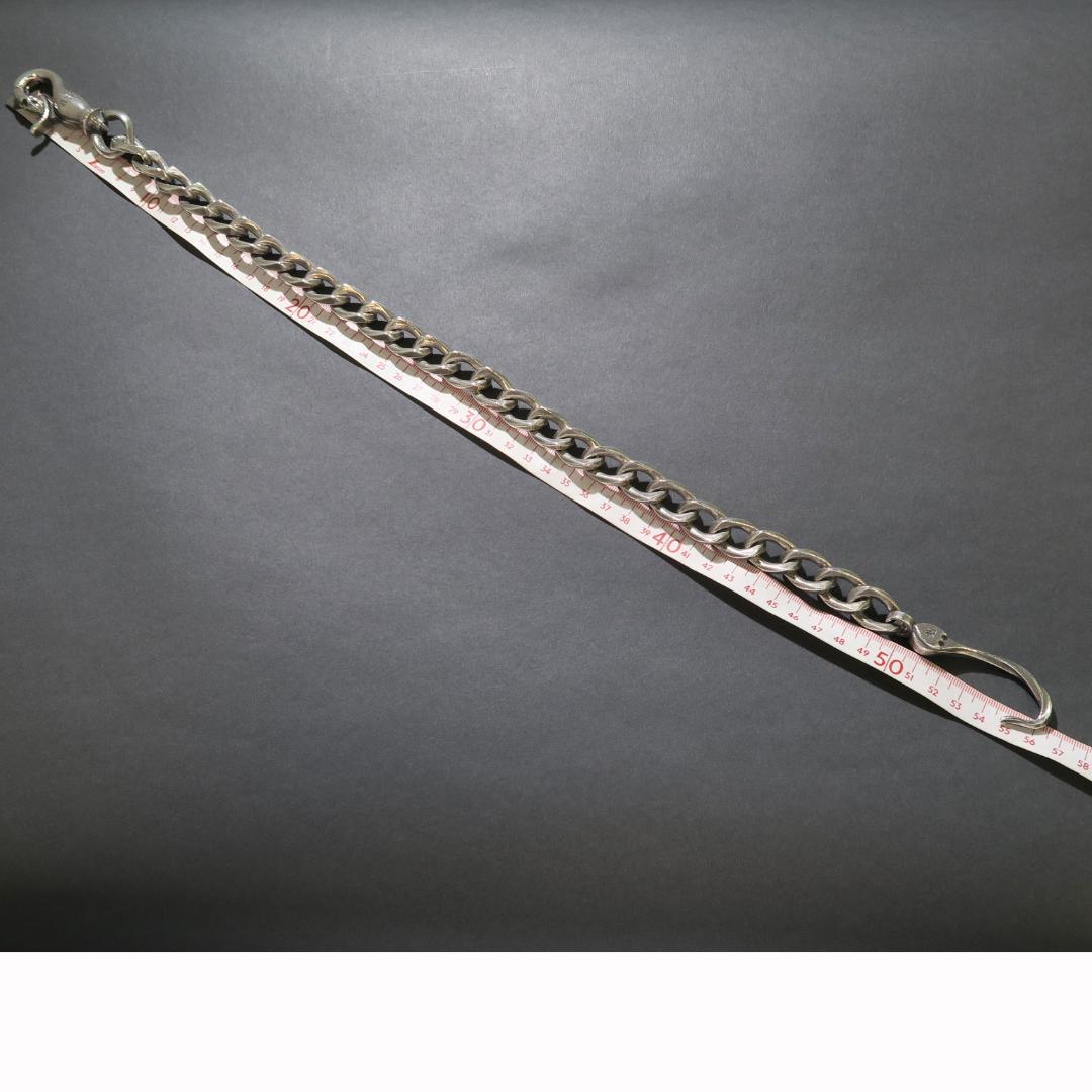 Rude gallery Argent Gleam ウォレットチェーン スカル