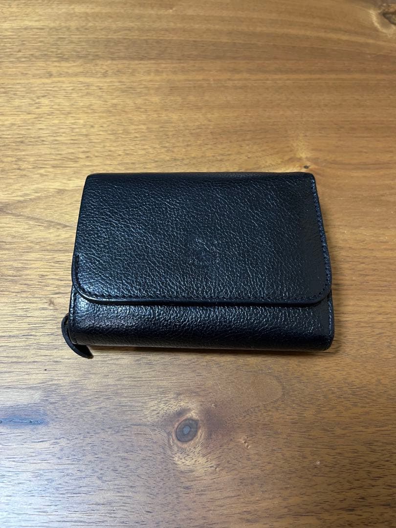 IL BISONTE 二つ折りレザーウォレット