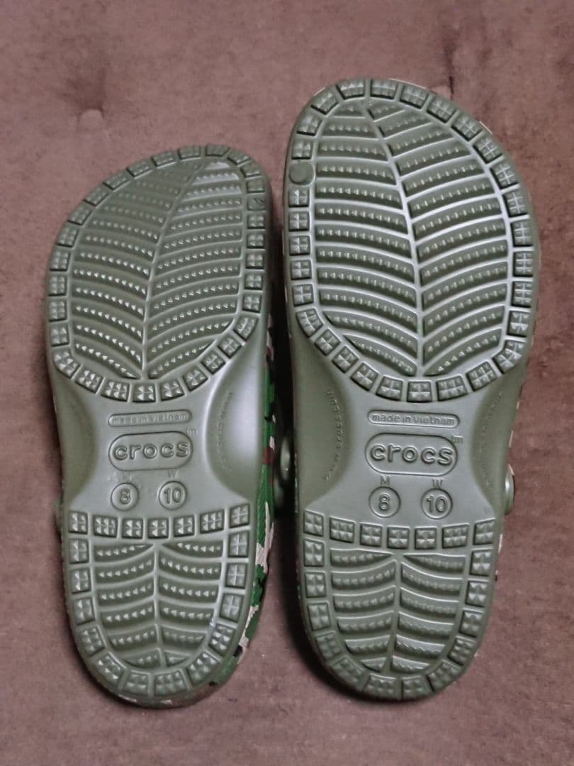 新品 26cm crocs クロックス クラシック カモフラージュ クロッグ