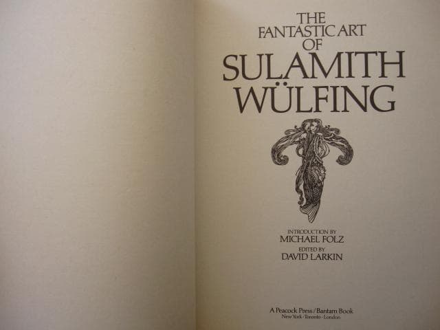 画集　Sulamith Wulfing　スラミス・ヴュルフィング　絵本　挿絵