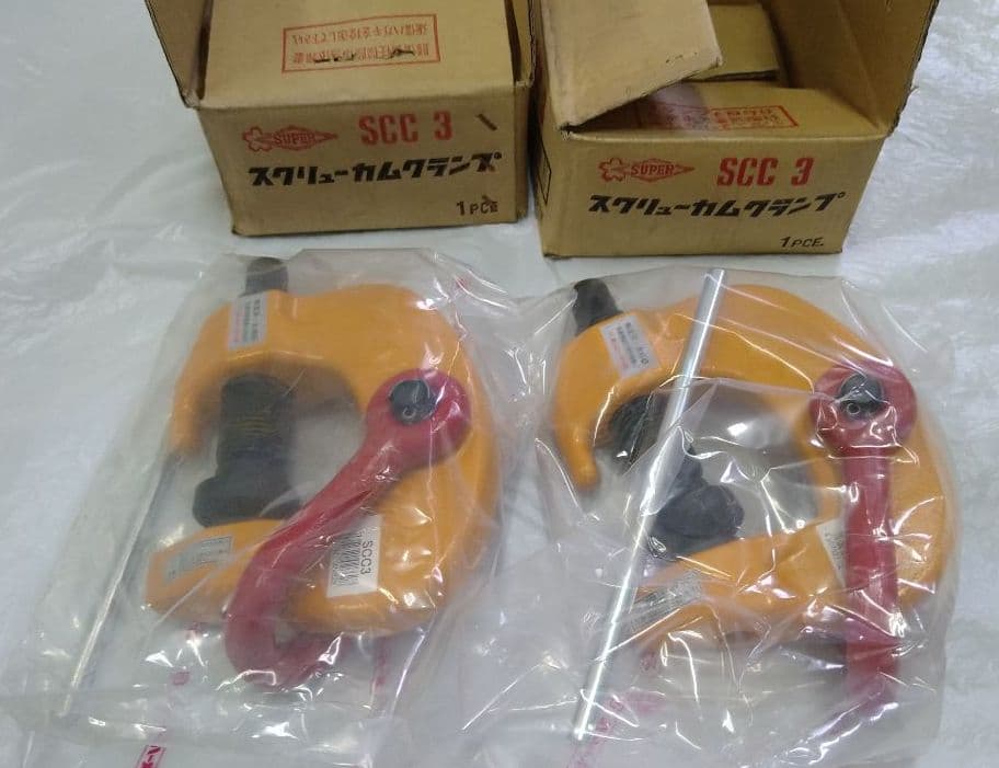 スーパーツール　スクリューカムクランプSCC3　万能タイプ 2組